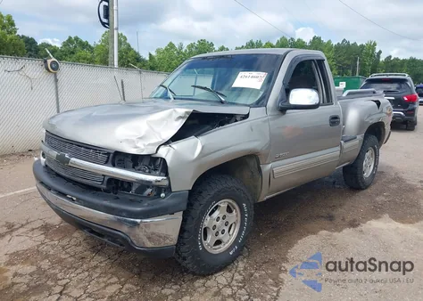 1999 Chevrolet Silverado 1500 Ls из США, поврежденный, VIN 1GCEK14T2XZ116915